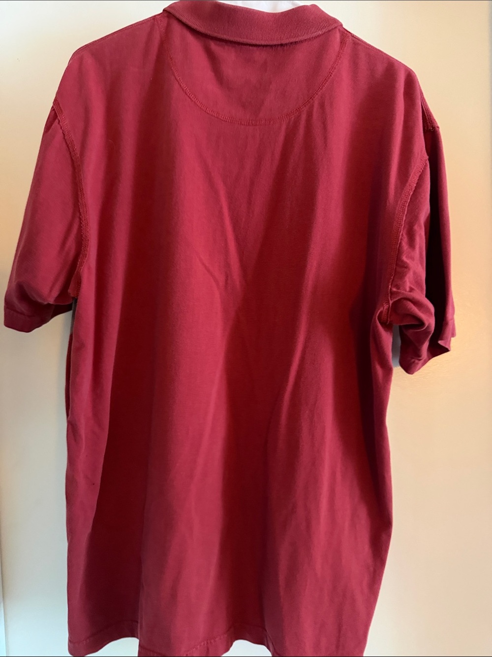 Marc Ecko- Men's Red Graphic Polo Shirt with Demon Card Art -LG - Picture 6 of 6